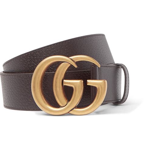 gucci men brown belt|black gucci belt men's.